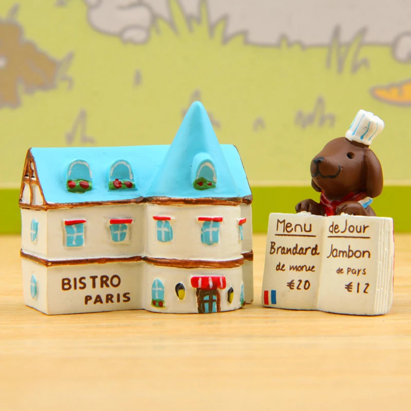 2pcs/lot Zakka Puppy Restaurant Figures Toys Resin Kawai Dog Action Figures Decoration Props Ornaments Children Home Decor
2pcs/lot Zakka Puppy Restaurant Figures Toys Resin Kawai Dog Action Figures Decoration Props Ornaments Children Home Decor