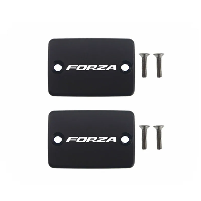 CNC Aluminum Motorcycle Brake Fluid Fuel Reservoir Tank Cover Cap FOR HONDA FORZA 125/300 2017-2019
CNC Aluminum Motorcycle Brake Fluid Fuel Reservoir Tank Cover Cap FOR HONDA FORZA 125/300 2017-2019