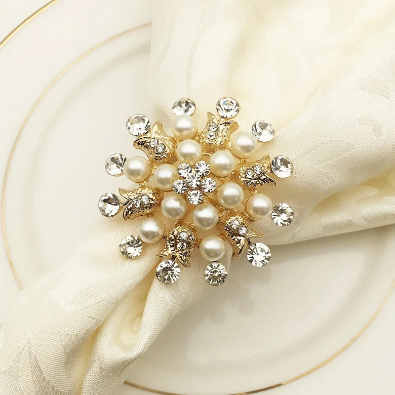 10pcs/lot Hotel Napkin Ring Napkin Holder Round Flower Pearl Napkin Buckle Christmas Wedding Party Napkin Circle Decoration
10pcs/lot Hotel Napkin Ring Napkin Holder Round Flower Pearl Napkin Buckle Christmas Wedding Party Napkin Circle Decoration