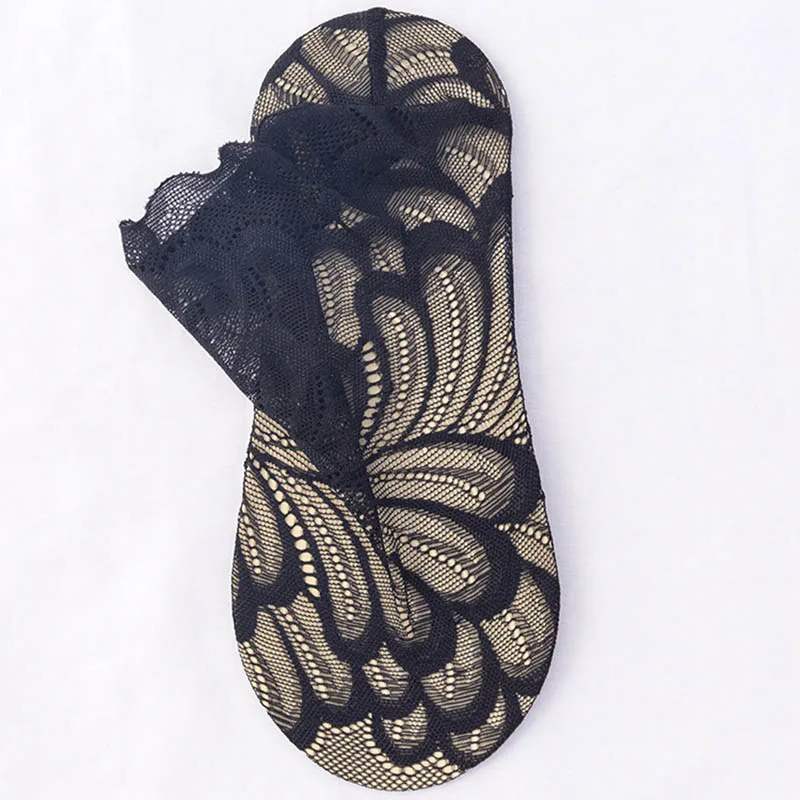 Fashion Hollow Out Ultra-Thin Lace Personality Women Socks Casual Breathable Crystal Silk Peacock Feather Pattern Ship Socks
Fashion Hollow Out Ultra-Thin Lace Personality Women Socks Casual Breathable Crystal Silk Peacock Feather Pattern Ship Socks