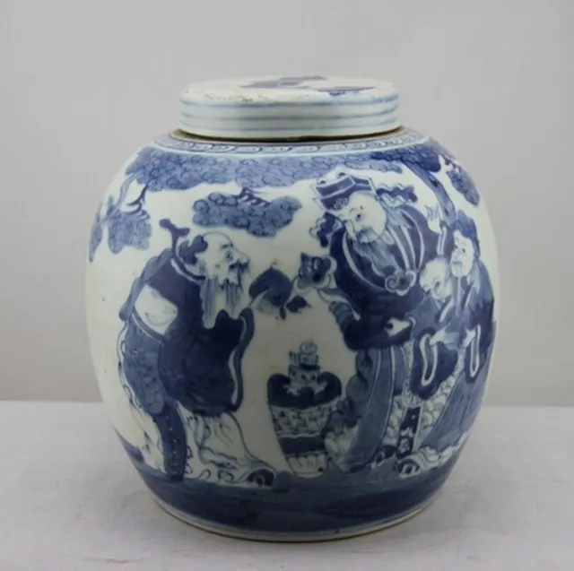 6 Antique QingDynasty Handmade porcelain pot,blue& white Luck, wealth jar,Hand-painted crafts,best collection& adornment
6 Antique QingDynasty Handmade porcelain pot,blue& white Luck, wealth jar,Hand-painted crafts,best collection& adornment