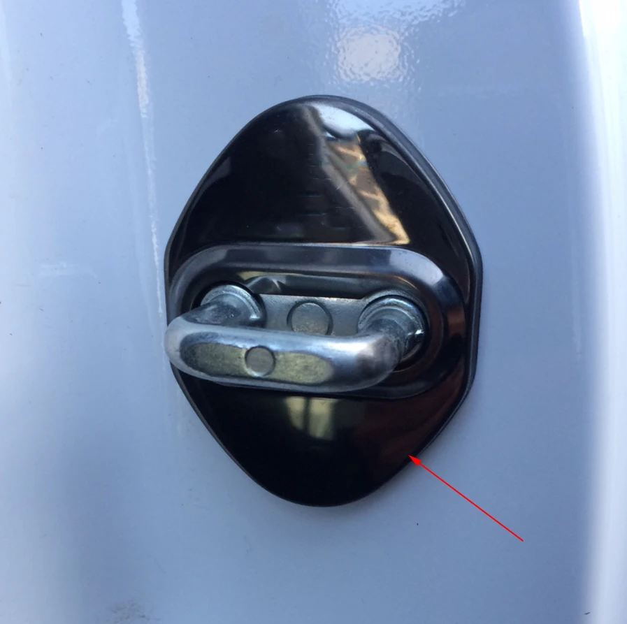 Защитный чехол из нержавеющей стали с пряжкой для дверного замка honda odysley CRZ и