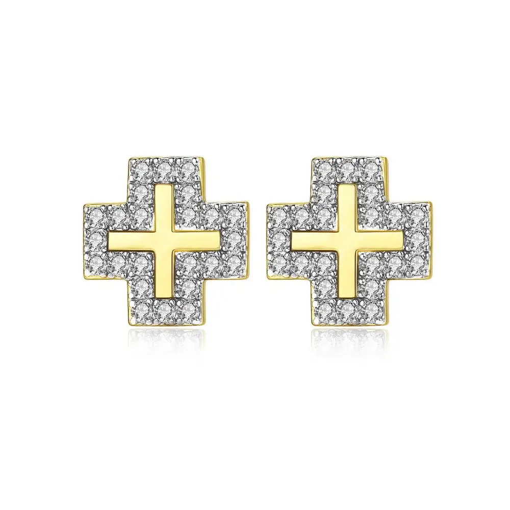 Korean Romantic Shiny Cubic Zircon Stud Earring Cross Shape For Women Girl Gift Jewelry Accessories Wholesale
Korean Romantic Shiny Cubic Zircon Stud Earring Cross Shape For Women Girl Gift Jewelry Accessories Wholesale