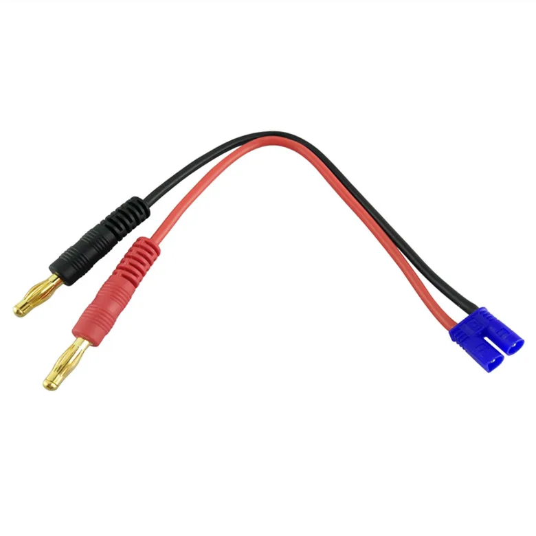Зарядный провод Hubsan H501S H501A/H501C/H501M/H501S W/H501S pro B6, зарядный провод EC2, поворотная Банановая головка для зарядки аккумуляторов H501S/H501C
Зарядный провод Hubsan H501S H501A/H501C/H501M/H501S W/H501S pro B6, зарядный провод EC2, поворотная Банановая головка для зарядки аккумуляторов H501S/H501C