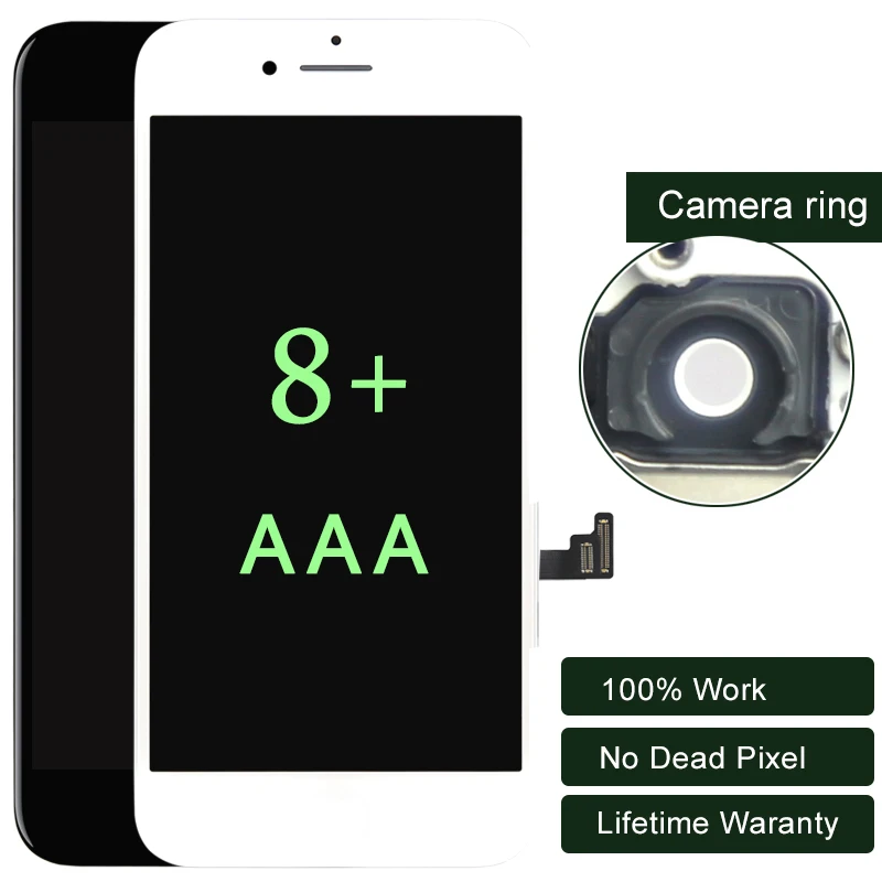 10PCS/LOT For iPhone 8 plus LCD Screen AAA With 3D Touch Digitizer Display Assembly Replacement No Dead Pixel For iphone LCD
10PCS/LOT For iPhone 8 plus LCD Screen AAA With 3D Touch Digitizer Display Assembly Replacement No Dead Pixel For iphone LCD