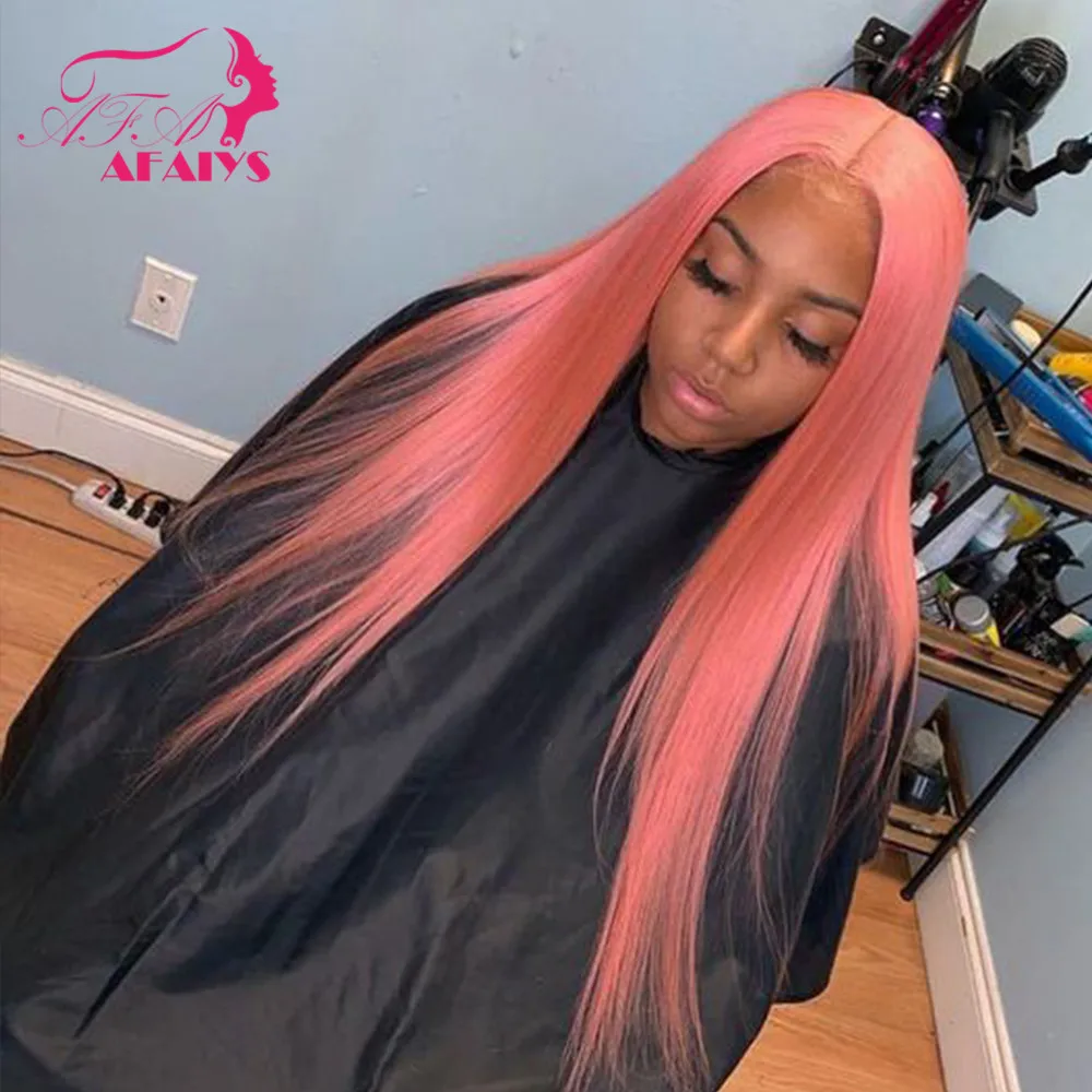 AFAIYS Pink Straight Lace Front Human Hair Wigs Brazilian Remy Hair Ombre Long Lace Wigs Pre Plucked
AFAIYS Pink Straight Lace Front Human Hair Wigs Brazilian Remy Hair Ombre Long Lace Wigs Pre Plucked
