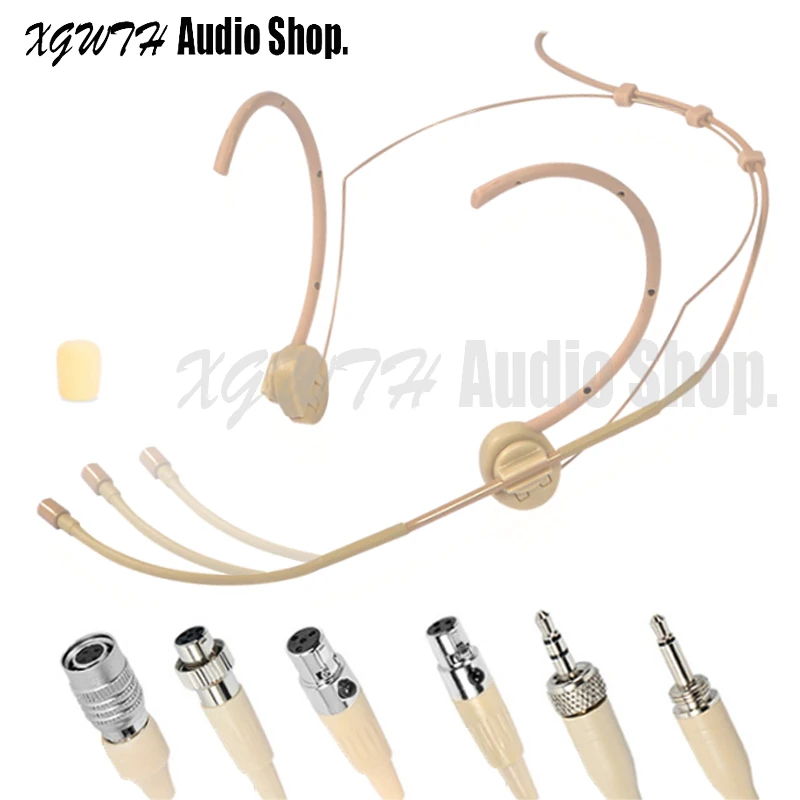 Foldable Ear Hook Head Wearing Headworn Headset Microphone for Shure MiPro Sennheiser AKG Wireless Transmitter Mic System
Foldable Ear Hook Head Wearing Headworn Headset Microphone for Shure MiPro Sennheiser AKG Wireless Transmitter Mic System