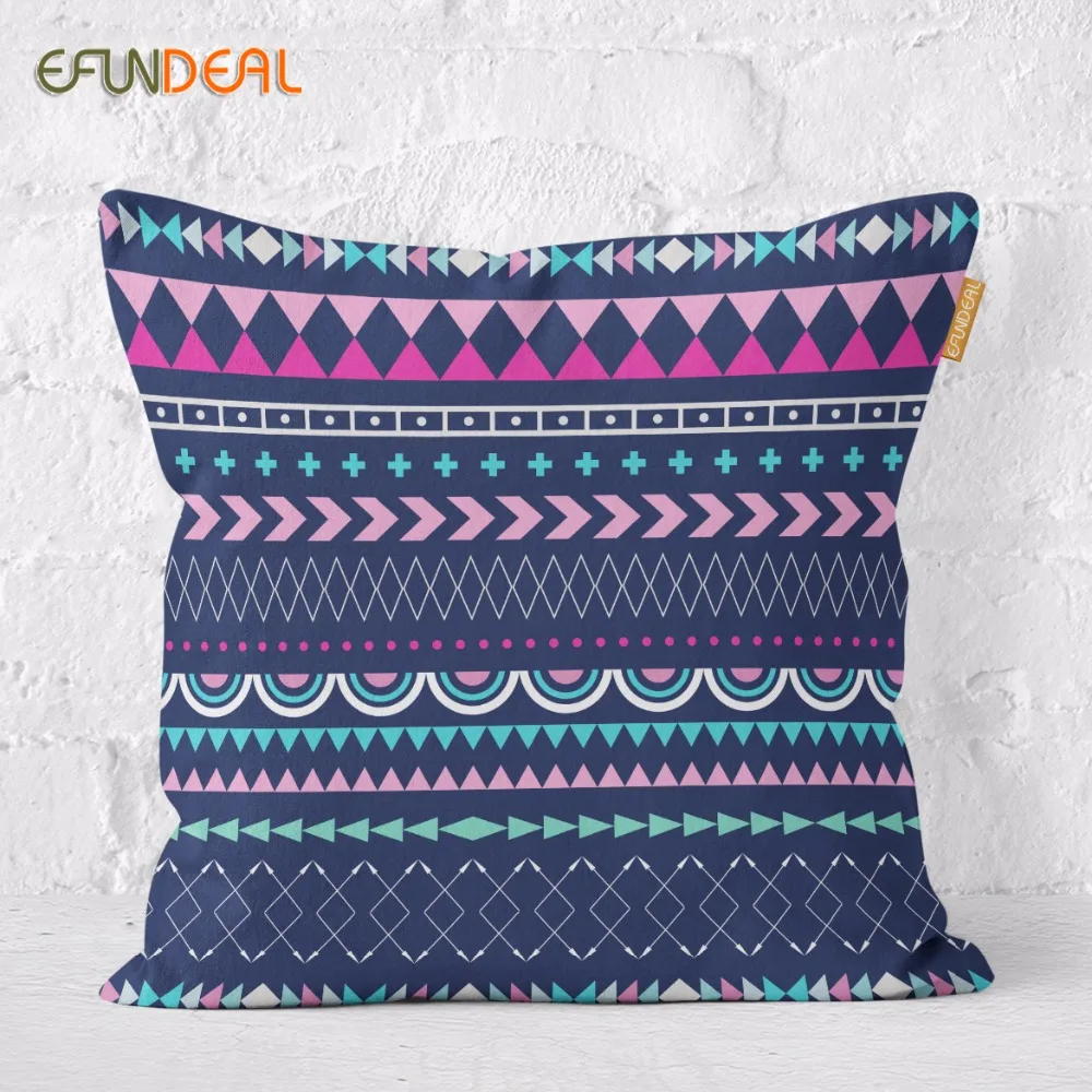 Aztect Cushion Cover Decorative Pillow Case Colorful Geometric pattern Ethnic Navajo Cushion Shell Customized 45*45cm/60x60cm
Aztect Cushion Cover Decorative Pillow Case Colorful Geometric pattern Ethnic Navajo Cushion Shell Customized 45*45cm/60x60cm