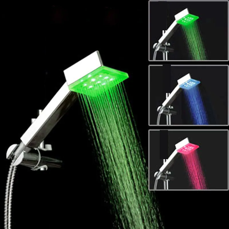 LANGYO Bathroom Handle Shower Head 3 Color LED Mode Rainfall Shower Head ABS Plastic Material High Quality Shower Faucet QY-1001
LANGYO Bathroom Handle Shower Head 3 Color LED Mode Rainfall Shower Head ABS Plastic Material High Quality Shower Faucet QY-1001