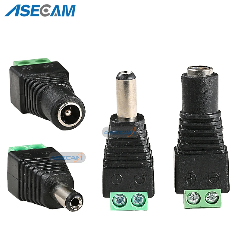 20PCS 12V 2.1*5.5mm DC Power Male Plug Jack Adapter Connector Plug Female Plug for CCTV Security Camera Accessories LED Light
20PCS 12V 2.1*5.5mm DC Power Male Plug Jack Adapter Connector Plug Female Plug for CCTV Security Camera Accessories LED Light