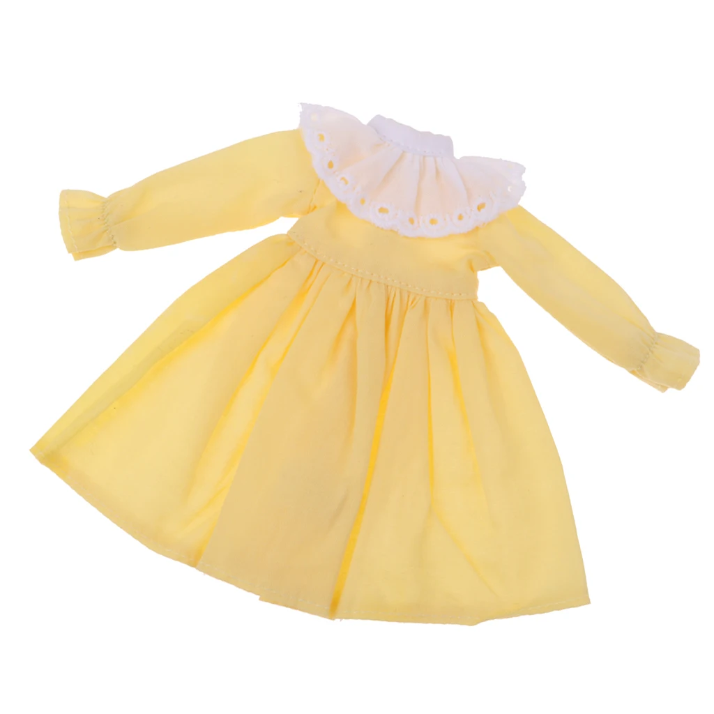 Handmade Cute Doll Costume Long Sleeve Dress for 1/6 BJD Dolls Costume Dress Clothes Sets Accessories for Girl Doll
Handmade Cute Doll Costume Long Sleeve Dress for 1/6 BJD Dolls Costume Dress Clothes Sets Accessories for Girl Doll