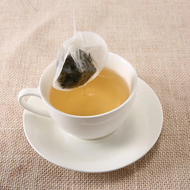 Круглые чайные пакетики 100 шт./лот пустые ароматизированные для чая фильтр