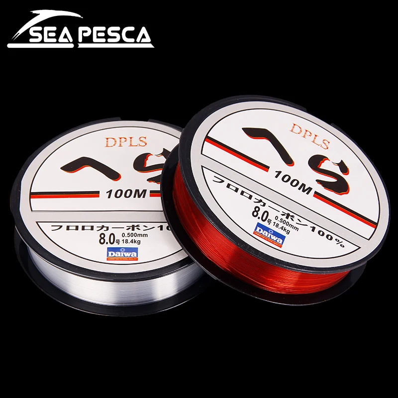 Нейлоновая рыболовная леска SEAPESCA сверхпрочные рыболовные снасти 100 м Япония