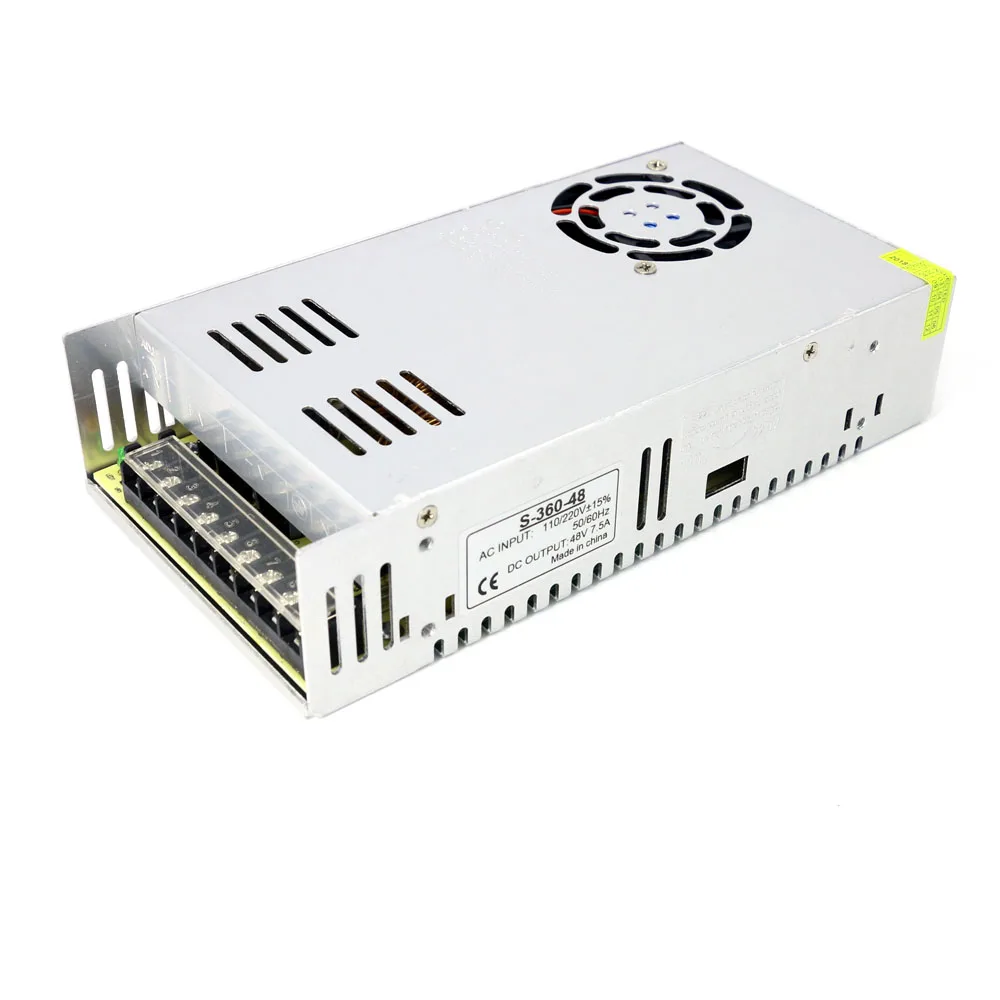 48V Power supply AC 110/220V to 48V inverter power supply transformer 48V 7.5A 360W switching power supply
48V Power supply AC 110/220V to 48V inverter power supply transformer 48V 7.5A 360W switching power supply