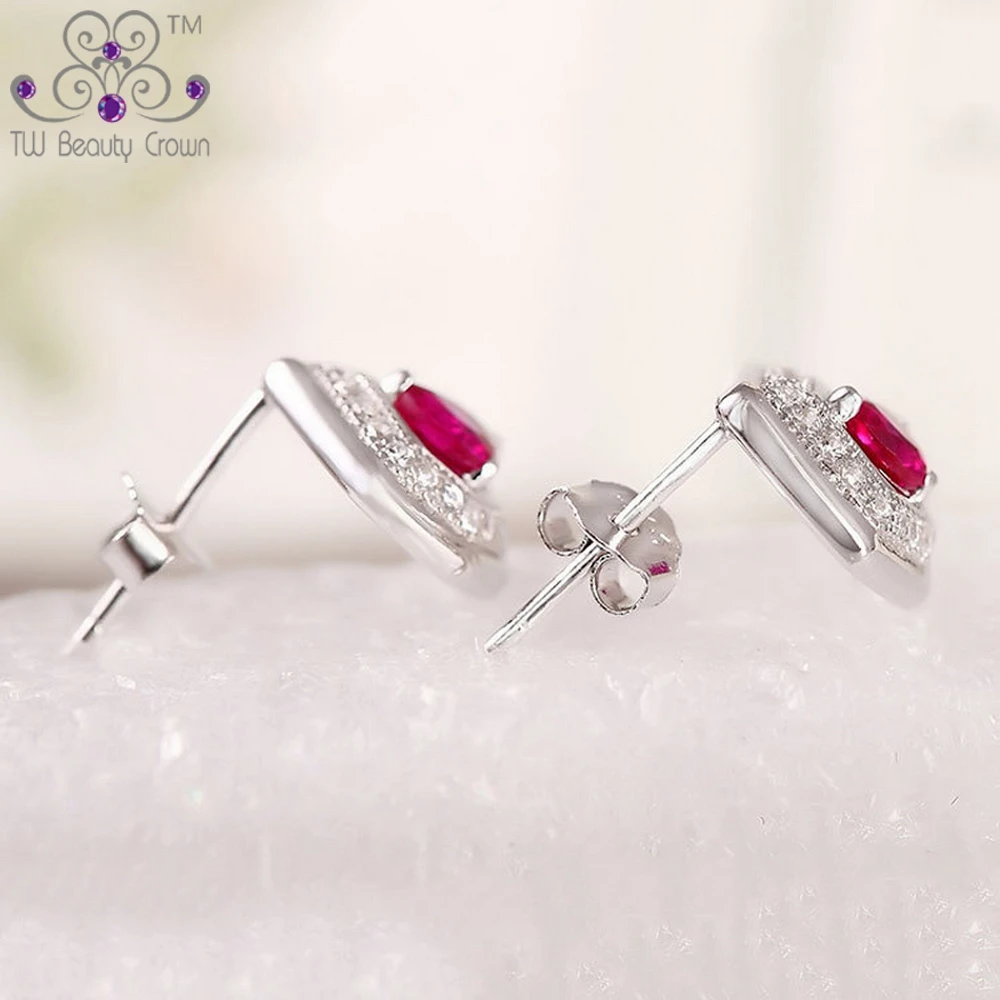 Real 925 Pure Silver Unique Angle Sweet Pink Heart Cubic Zirconia Stud Earrings For Women Fashion European Jewelry
Real 925 Pure Silver Unique Angle Sweet Pink Heart Cubic Zirconia Stud Earrings For Women Fashion European Jewelry
