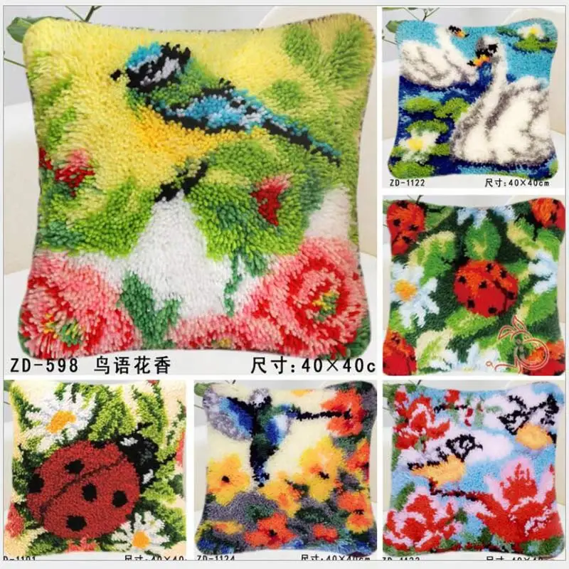 oneroom cross stitch pillow Placemats "do it yourself" method of needlework kit latch hook rug kit / embroidered pillow Flower
oneroom cross stitch pillow Placemats "do it yourself" method of needlework kit latch hook rug kit / embroidered pillow Flower