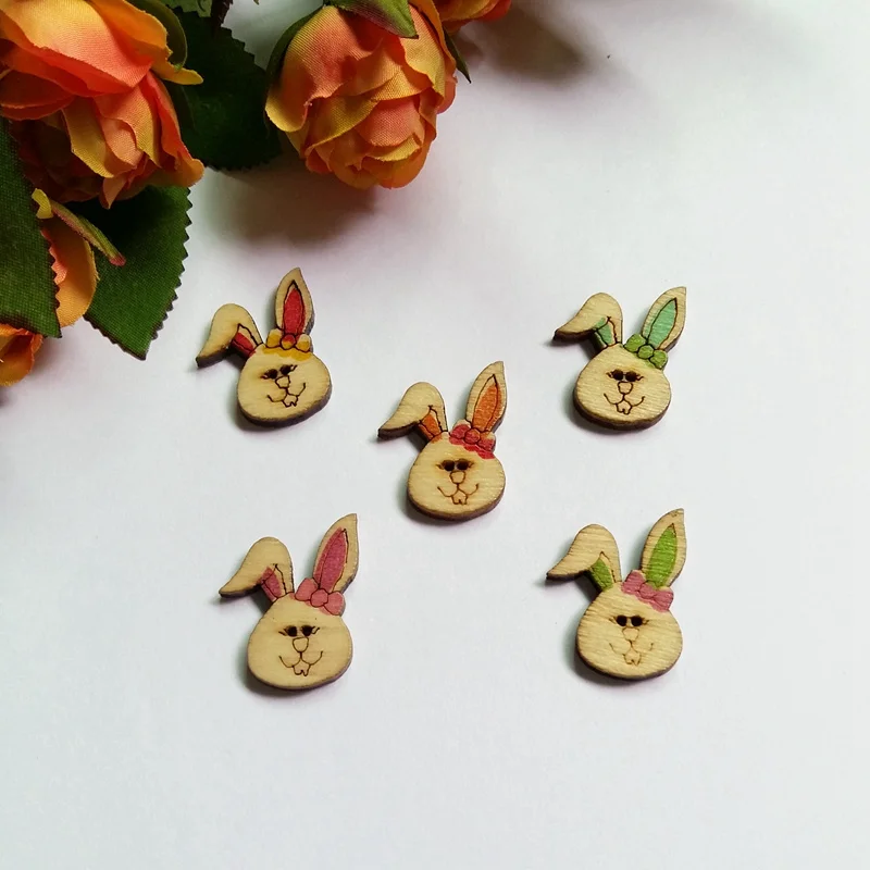 100Pcs Mixed 2 Holes Multicolor Cut Animal rabbit Wood Sewing Buttons Scrapbook 25x18mm
100Pcs Mixed 2 Holes Multicolor Cut Animal rabbit Wood Sewing Buttons Scrapbook 25x18mm