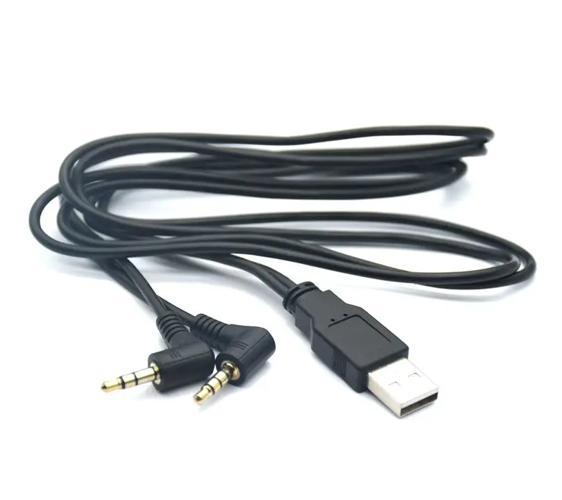 USB 2,0 кабель USB к разъему двойной 3,5 мм зарядный кабель для передачи данных и аудио автомобиля Aux 100 см 3 фута
USB 2,0 кабель USB к разъему двойной 3,5 мм зарядный кабель для передачи данных и аудио автомобиля Aux 100 см 3 фута