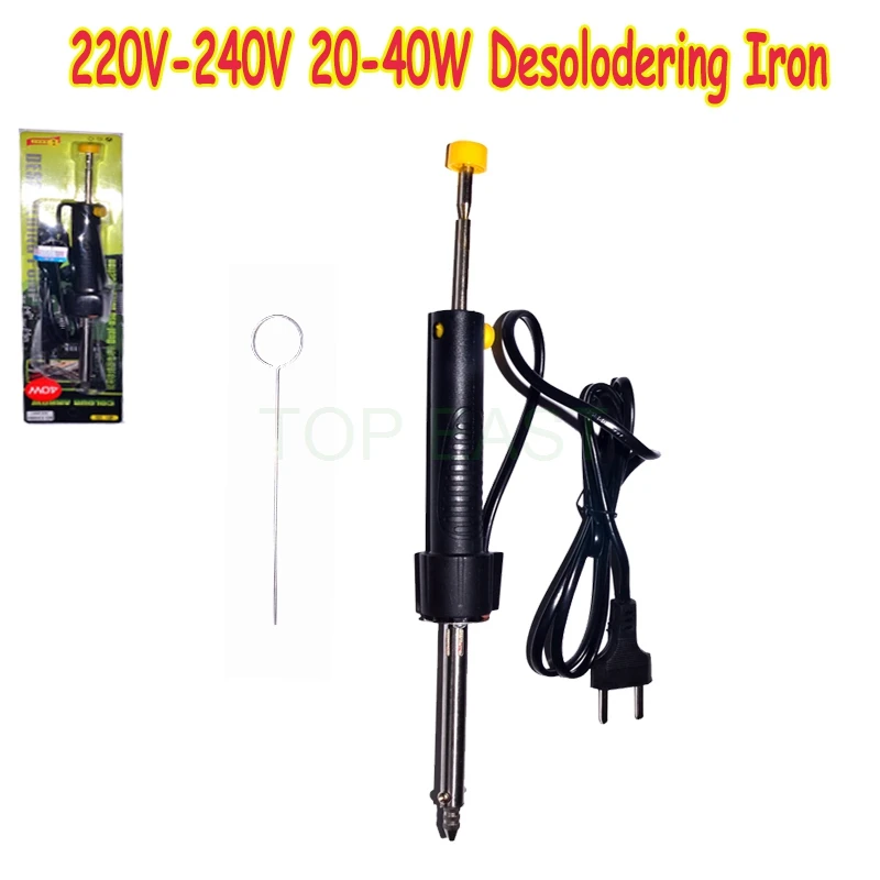 Free shipping 220V 25-40W Electric Vacuum Solder Sucker | Desoldering Pump Iron Gun Welding Tool 019x Europ plug cable
Free shipping 220V 25-40W Electric Vacuum Solder Sucker | Desoldering Pump Iron Gun Welding Tool 019x Europ plug cable