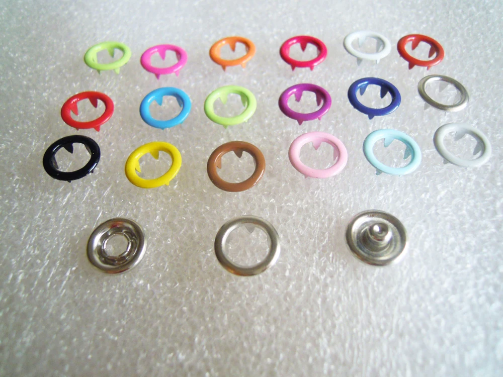 100Sets 11mm Copper Prong Snap Buttons Combined Fastener Prong Snaps Buttons Mixed Kit
100Sets 11mm Copper Prong Snap Buttons Combined Fastener Prong Snaps Buttons Mixed Kit
