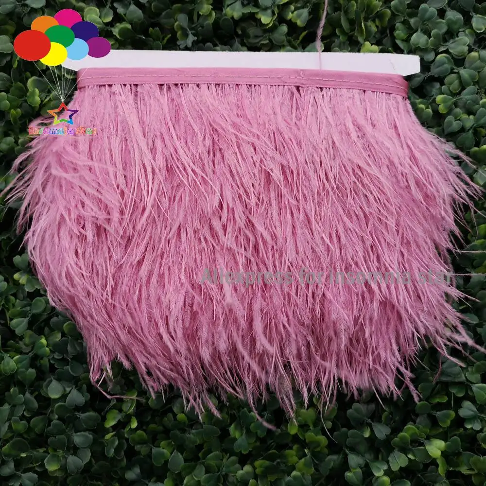 Leather pink fluffy beautiful ostrich feathers trim wide dress party Decoration wholesale
Leather pink fluffy beautiful ostrich feathers trim wide dress party Decoration wholesale