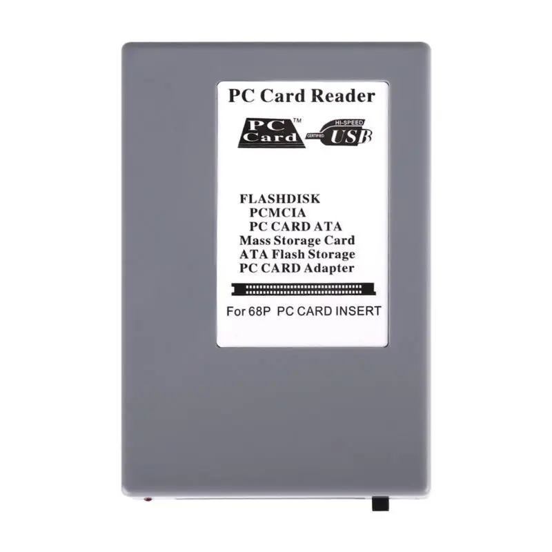 Адаптер PCMCIA для ПК, устройство для чтения массовых объемов памяти ATA для 68p ПК, для подключения ПК к USB, адаптер для CF-карт, считыватель
Адаптер PCMCIA для ПК, устройство для чтения массовых объемов памяти ATA для 68p ПК, для подключения ПК к USB, адаптер для CF-карт, считыватель