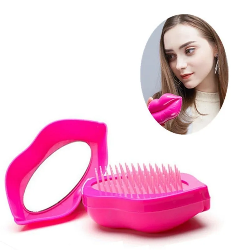1Pc Lip Shape Anti-static Hair Brush Handle Detangling Comb Shower Healthcare Massage Combs Salon Hair Styling Tool
1Pc Lip Shape Anti-static Hair Brush Handle Detangling Comb Shower Healthcare Massage Combs Salon Hair Styling Tool
