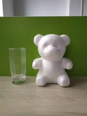 1pcs 21cm foam model Polystyrene Styrofoam teddy rose bear White Craft Balls For DIY Christmas Party Decoration Supplies Gifts
1pcs 21cm foam model Polystyrene Styrofoam teddy rose bear White Craft Balls For DIY Christmas Party Decoration Supplies Gifts