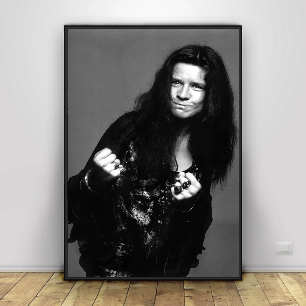 Художественный шелковый постер Janis Joplin домашний декор 12x18 дюймов|Рисование и