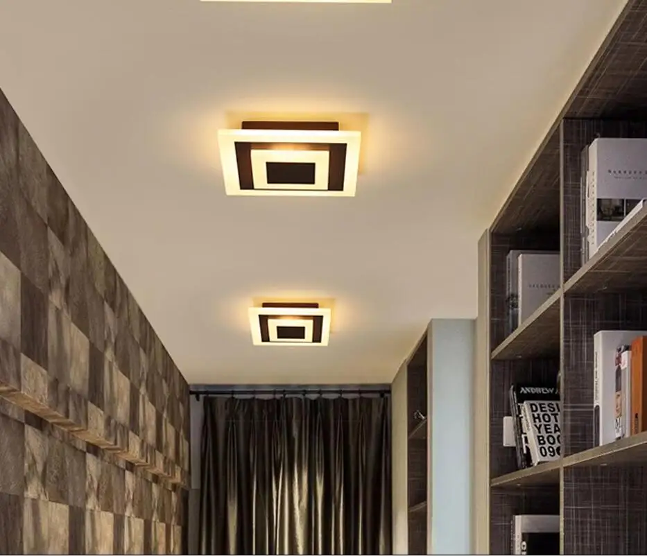 Modern Square LED ceiling lights 7w for hallway balcony corridor light lamps bedroom luminaria 90-260V
Modern Square LED ceiling lights 7w for hallway balcony corridor light lamps bedroom luminaria 90-260V