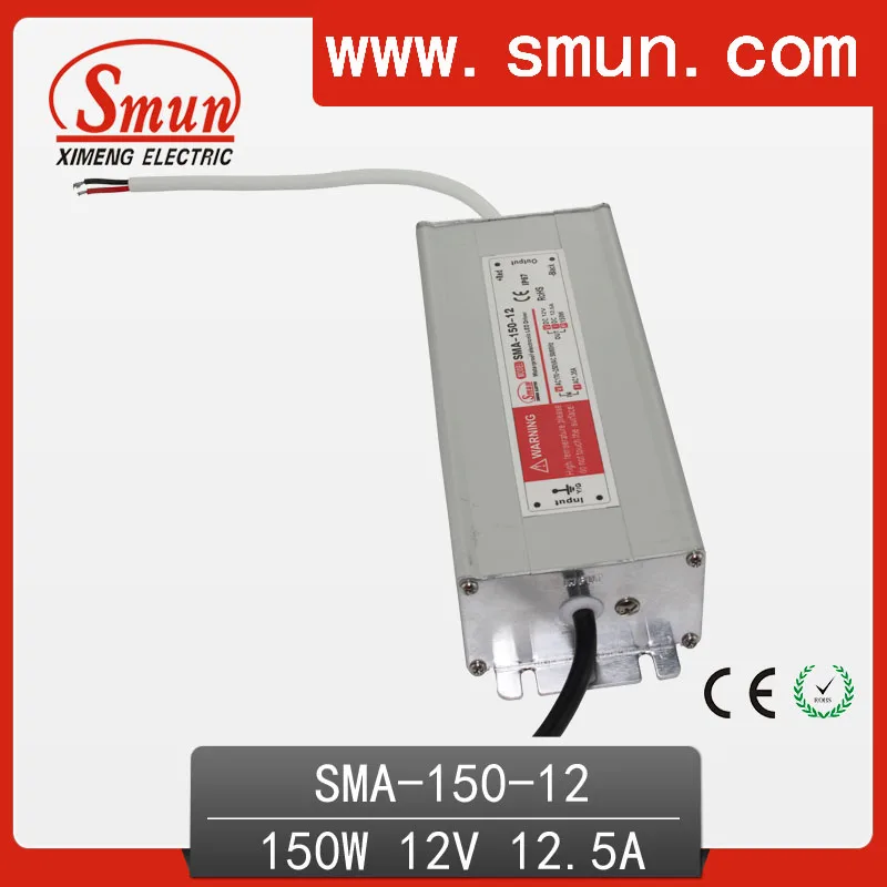 150W6-12A 12.5A constant current waterproof IP67 LED driver switching power supply for led strip light CE ROHS 1 year warranty
150W6-12A 12.5A constant current waterproof IP67 LED driver switching power supply for led strip light CE ROHS 1 year warranty