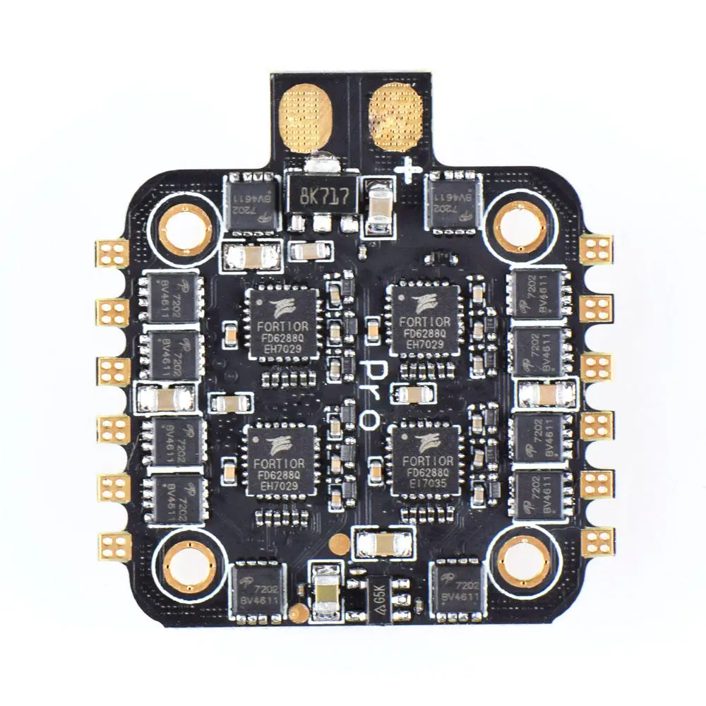 Бесщеточный ESC для радиоуправляемого дрона гоночный Дрон 4 в 1 15A 2-4S Blheli_S Dshot600 20x20mm |
