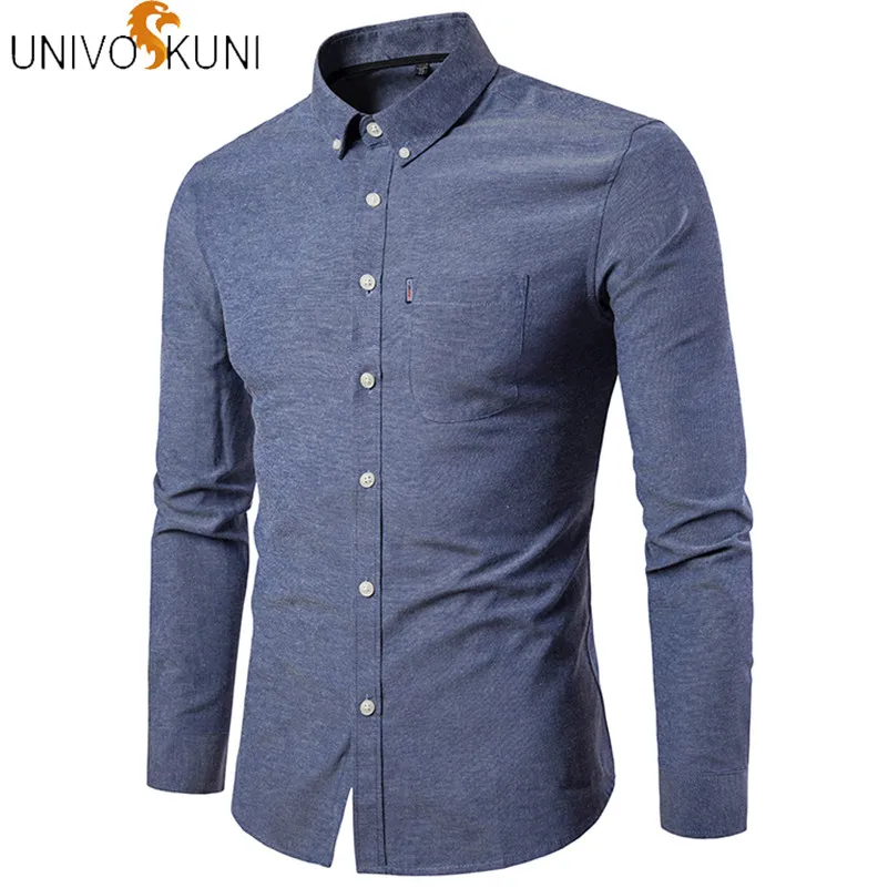 UNIVOS KUNI Hot Sale Casual Men's Shirt Korean Slim Men's Embroidery Shirt Long Sleeve Oxford Shirt Cardigan Male Shirt Q5121
UNIVOS KUNI Hot Sale Casual Men's Shirt Korean Slim Men's Embroidery Shirt Long Sleeve Oxford Shirt Cardigan Male Shirt Q5121
