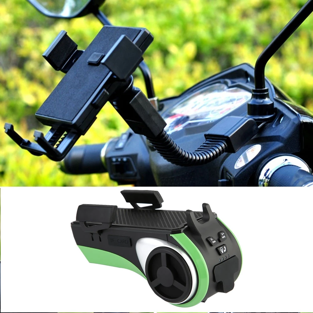 Motorcycle Mobile Phone Holder Music Player Waterproof BT Audio Player Speaker Car Mobile Holder Tools
Motorcycle Mobile Phone Holder Music Player Waterproof BT Audio Player Speaker Car Mobile Holder Tools