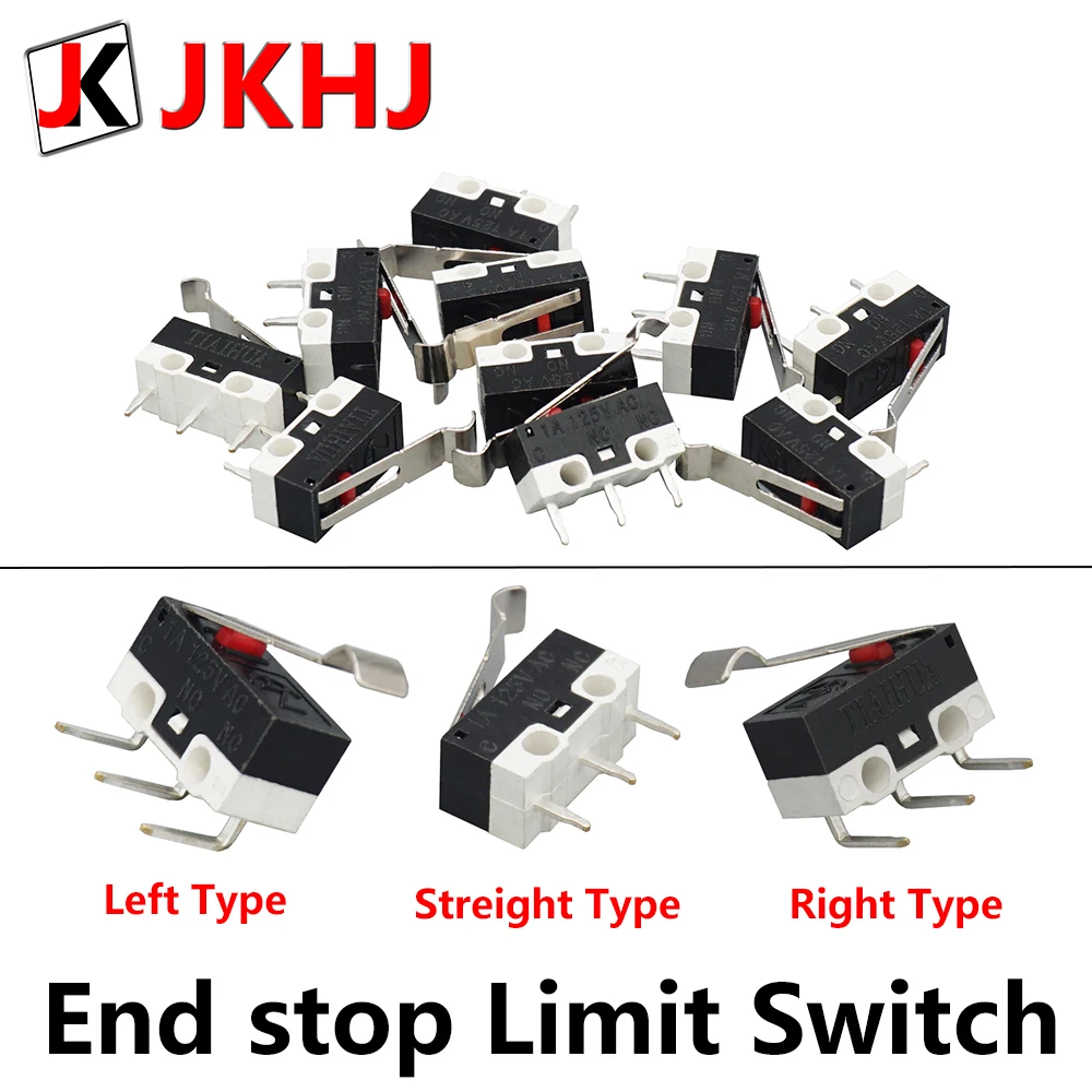 3D Printer Parts 10pcs/lot End stop Micro Limit Switch for I3 Delta Kossel Makerbot Printer RAMPS 1.4 DIY Accessories
3D Printer Parts 10pcs/lot End stop Micro Limit Switch for I3 Delta Kossel Makerbot Printer RAMPS 1.4 DIY Accessories