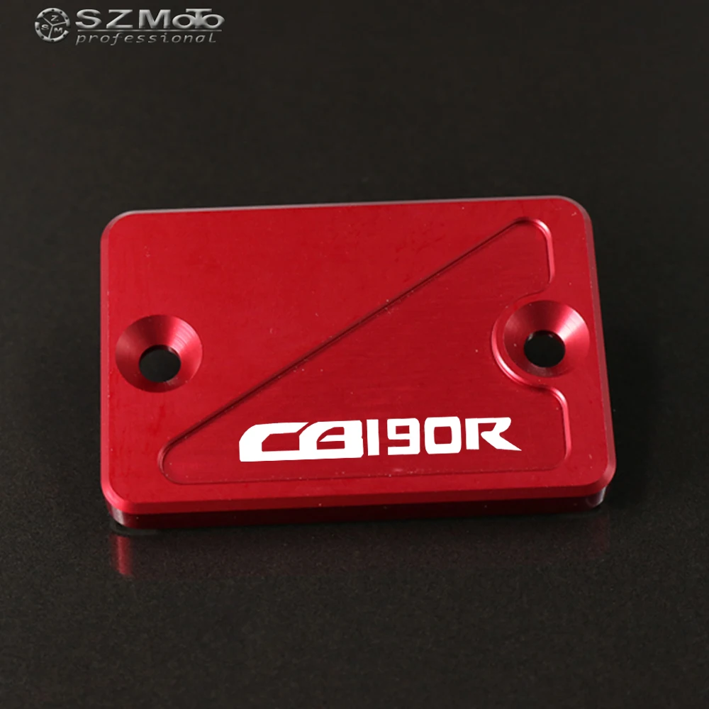 For HONDA CB190R CB 190R 2015 Aluminum Motorcycle Accessories Front Brake Master Cylinder Fluid Reservoir Cover With LOGO CNC
For HONDA CB190R CB 190R 2015 Aluminum Motorcycle Accessories Front Brake Master Cylinder Fluid Reservoir Cover With LOGO CNC