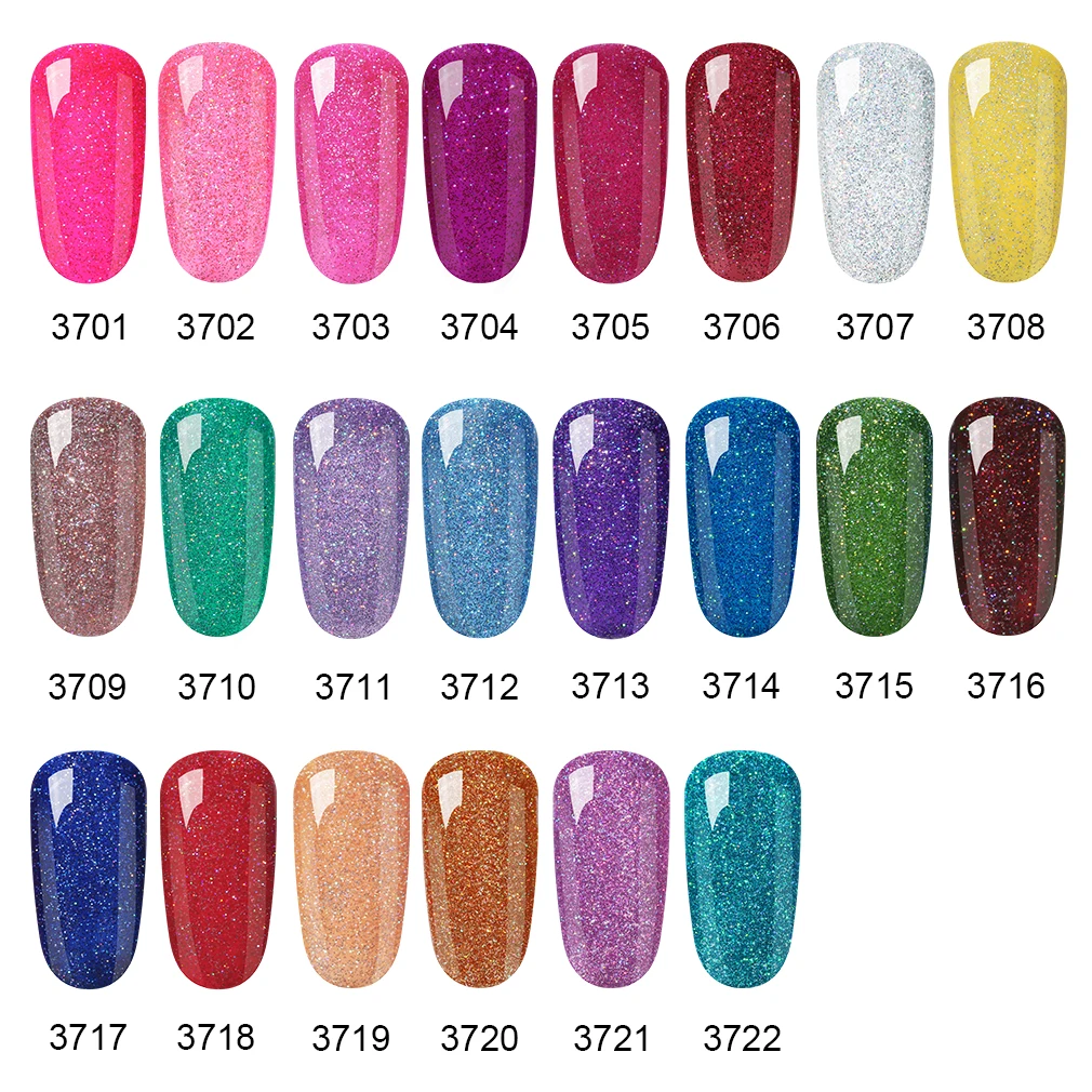 Elite99 10ml Neon Color UV Gel Nail Polish Super Bling Glitter Gel Varnish Semi Permanent Primer Soak Off For Nails Gel Polish
Elite99 10ml Neon Color UV Gel Nail Polish Super Bling Glitter Gel Varnish Semi Permanent Primer Soak Off For Nails Gel Polish