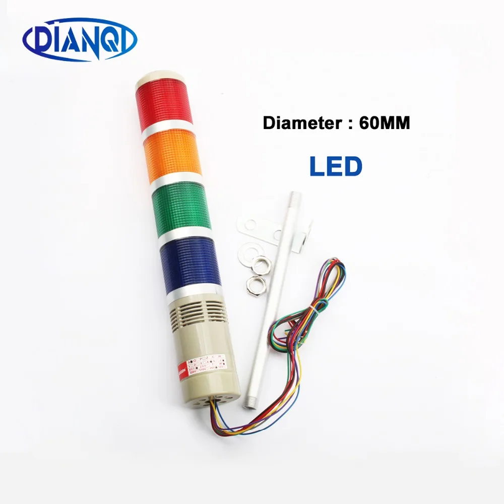 60mm LED Red Green Yellow Industrial Tower Signal Light LTA-205 Red green yellow blue indicator light Red Green customization
60mm LED Red Green Yellow Industrial Tower Signal Light LTA-205 Red green yellow blue indicator light Red Green customization