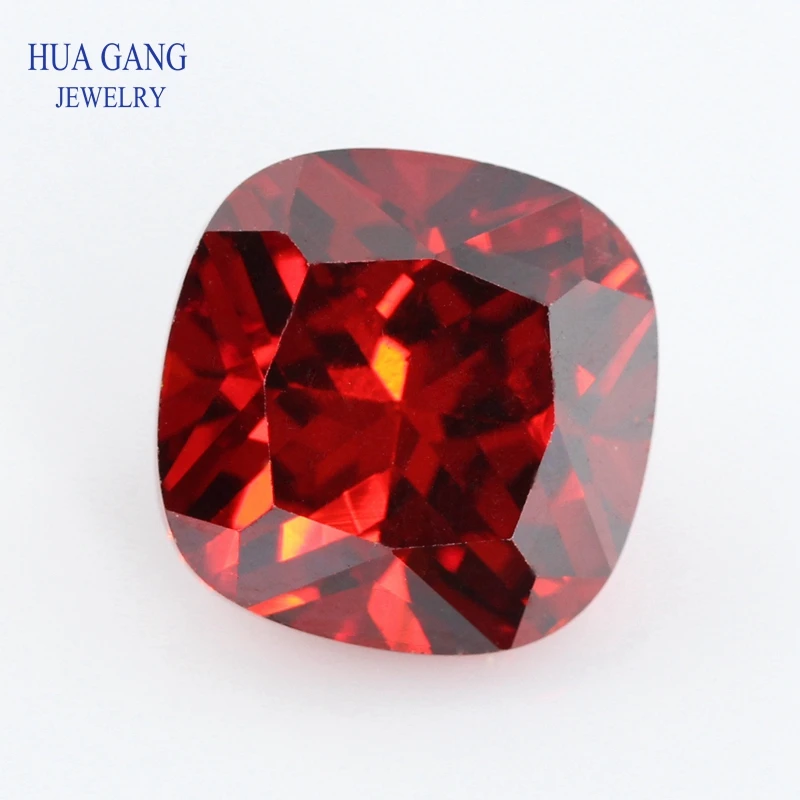3x3~15x15mm Garnet Color Cushion Cut Shape Loose CZ Stone Beads Brilliant Cut 5A Synthetic Gems Cubic Zirconia For Jewelry
3x3~15x15mm Garnet Color Cushion Cut Shape Loose CZ Stone Beads Brilliant Cut 5A Synthetic Gems Cubic Zirconia For Jewelry