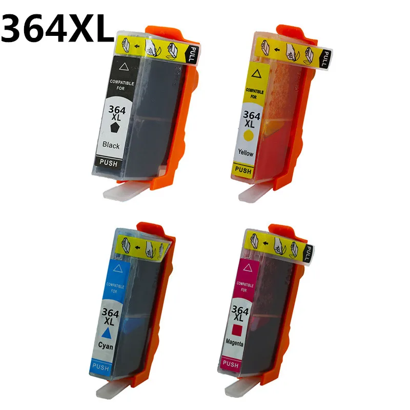 Compatible HP364XL Full Ink Cartridges Replacement for Deskjet 3070A 5510 6510 7510 B209a C510a C309a Printer
Compatible HP364XL Full Ink Cartridges Replacement for Deskjet 3070A 5510 6510 7510 B209a C510a C309a Printer