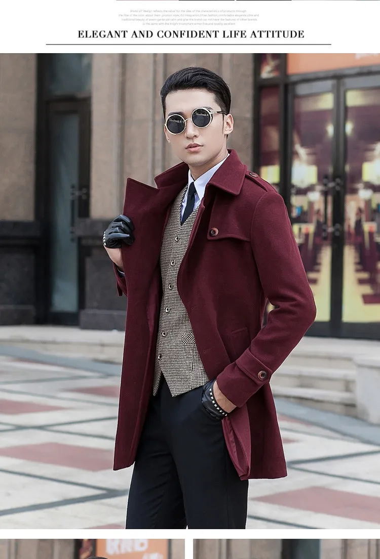 new arrival Winter coat men's slim overcoat casual super large thermal single breasted trench outerwear plus size S-8XL 9XL
new arrival Winter coat men's slim overcoat casual super large thermal single breasted trench outerwear plus size S-8XL 9XL
