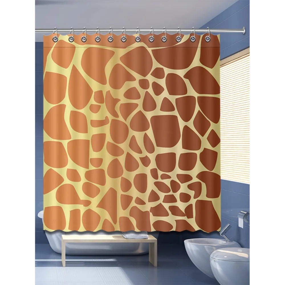 72'' Customized Bathroom Waterproof Fabric Shower Curtain Polyester 12 Hooks Bath Accessory Sets Leopard Print Lovely Pattern
72'' Customized Bathroom Waterproof Fabric Shower Curtain Polyester 12 Hooks Bath Accessory Sets Leopard Print Lovely Pattern