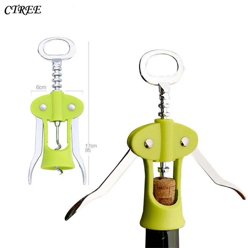 CTREE 1Pcs New Green Openers Stainless Steel Wine Corkscrew Creative Rotary Cap Cover Champagn Beer Bottle Opener BarTool C341
CTREE 1Pcs New Green Openers Stainless Steel Wine Corkscrew Creative Rotary Cap Cover Champagn Beer Bottle Opener BarTool C341