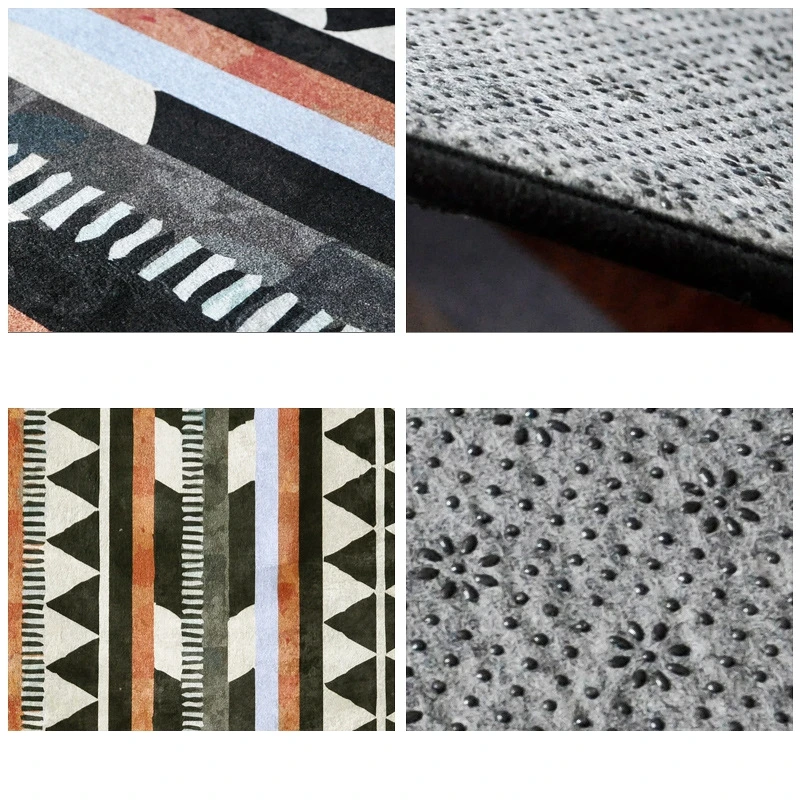Geometric Printed Rectangles Carpet Rugs Soft Thicken Bohemian Floor Mats Living Room Bedroom Non-Slip Water Absorption Doormat
Geometric Printed Rectangles Carpet Rugs Soft Thicken Bohemian Floor Mats Living Room Bedroom Non-Slip Water Absorption Doormat