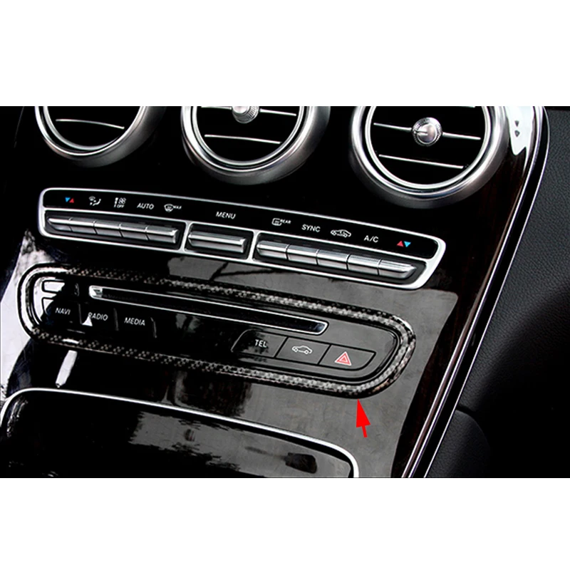 Carbon Fiber Center Control CD Cover Trim For Mercedes-Benz GLC Class X205 2016-2017
Carbon Fiber Center Control CD Cover Trim For Mercedes-Benz GLC Class X205 2016-2017