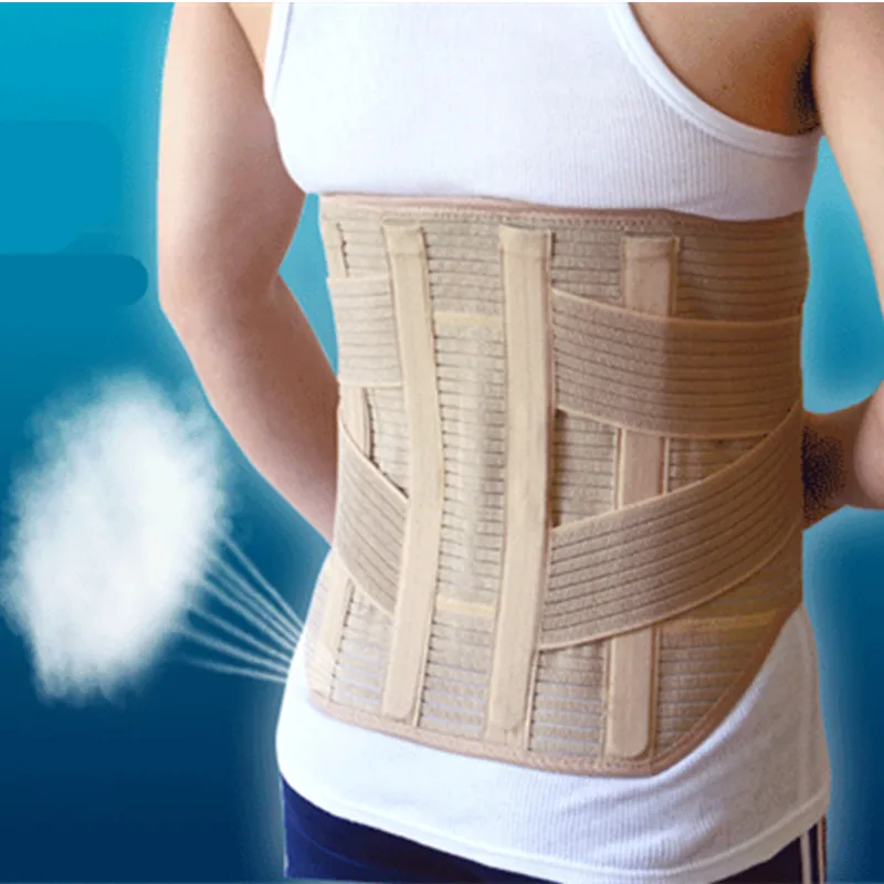 Waist Support Belt Back Magnetic Therapy Widen Lumbar Support Brace Breathable Mesh Steels Plate Protection Sport Belts m,l,xl
Waist Support Belt Back Magnetic Therapy Widen Lumbar Support Brace Breathable Mesh Steels Plate Protection Sport Belts m,l,xl