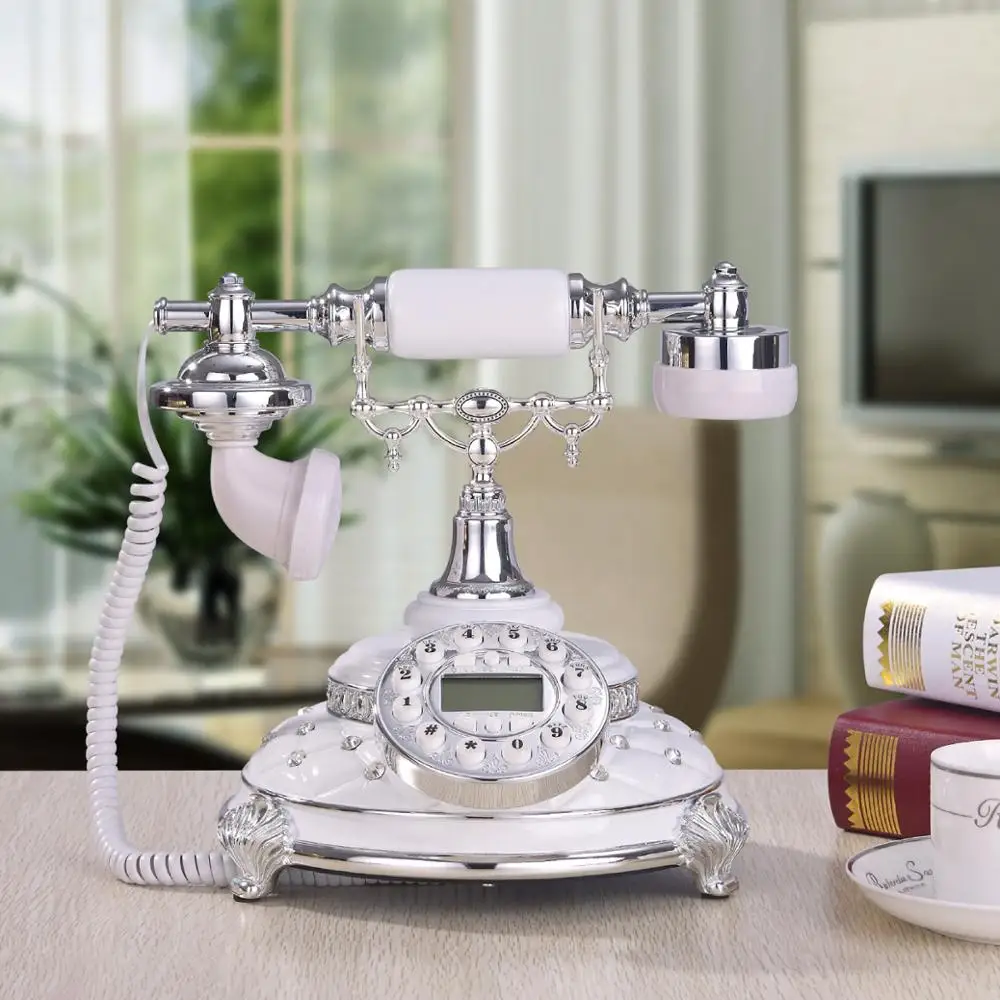 Black and white diamonds in European retro vintage classic antique telephone landline call display
Black and white diamonds in European retro vintage classic antique telephone landline call display