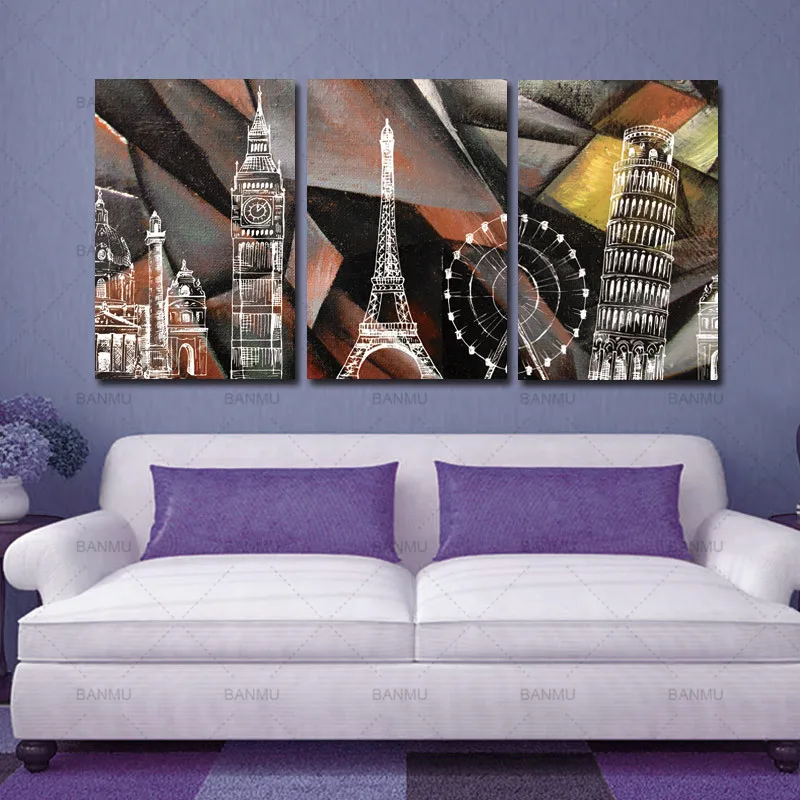 3 Panel abstract building canvas painting Home Decorative Living Room Wall Art Picture Paint On Canvas (No Framed)
3 Panel abstract building canvas painting Home Decorative Living Room Wall Art Picture Paint On Canvas (No Framed)