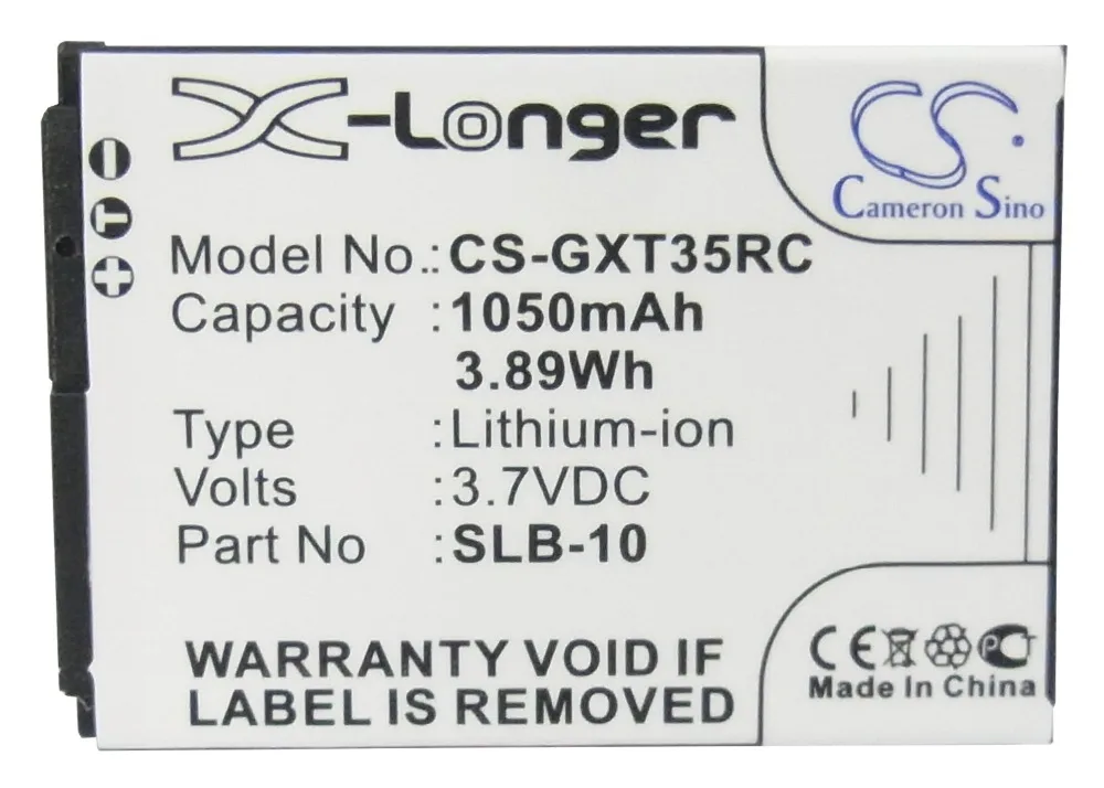 Cameron Sino 1050mAh Battery Trust SLB-10 For Trust GXT 35 Wireless Laser Gaming Mouse,Trust GXT 35
Cameron Sino 1050mAh Battery Trust SLB-10 For Trust GXT 35 Wireless Laser Gaming Mouse,Trust GXT 35