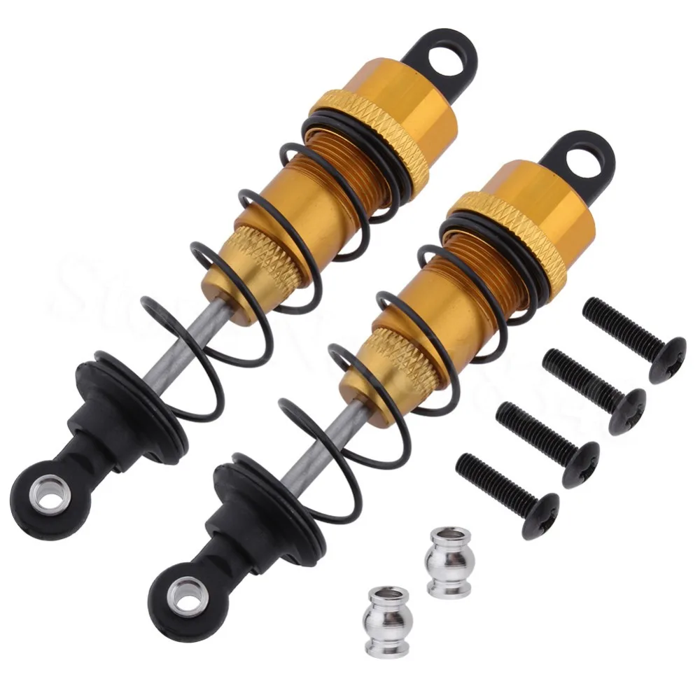 2pcs For RC TAMIYA CC01 Upgrade Parts Aluminum Oil Shock Absorber Assembled 83mm Adjustable
2pcs For RC TAMIYA CC01 Upgrade Parts Aluminum Oil Shock Absorber Assembled 83mm Adjustable